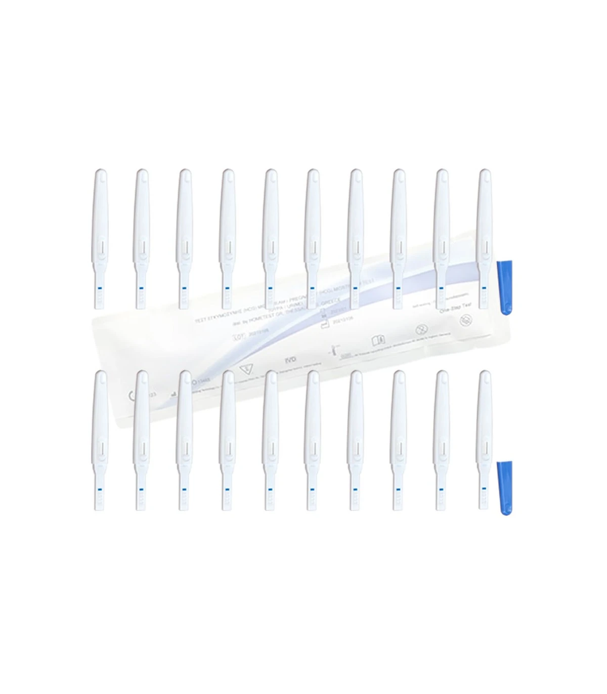 Τεστ Εγκυμοσύνης Hometest Midstream Σετ 20τμχ 3 Τεστ Εγκυμοσύνης Hometest Midstream Σετ 20τμχ - Image 2
