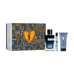 Y EAU DE PARFUM 3-PIECE COLOGNE GIFT SET