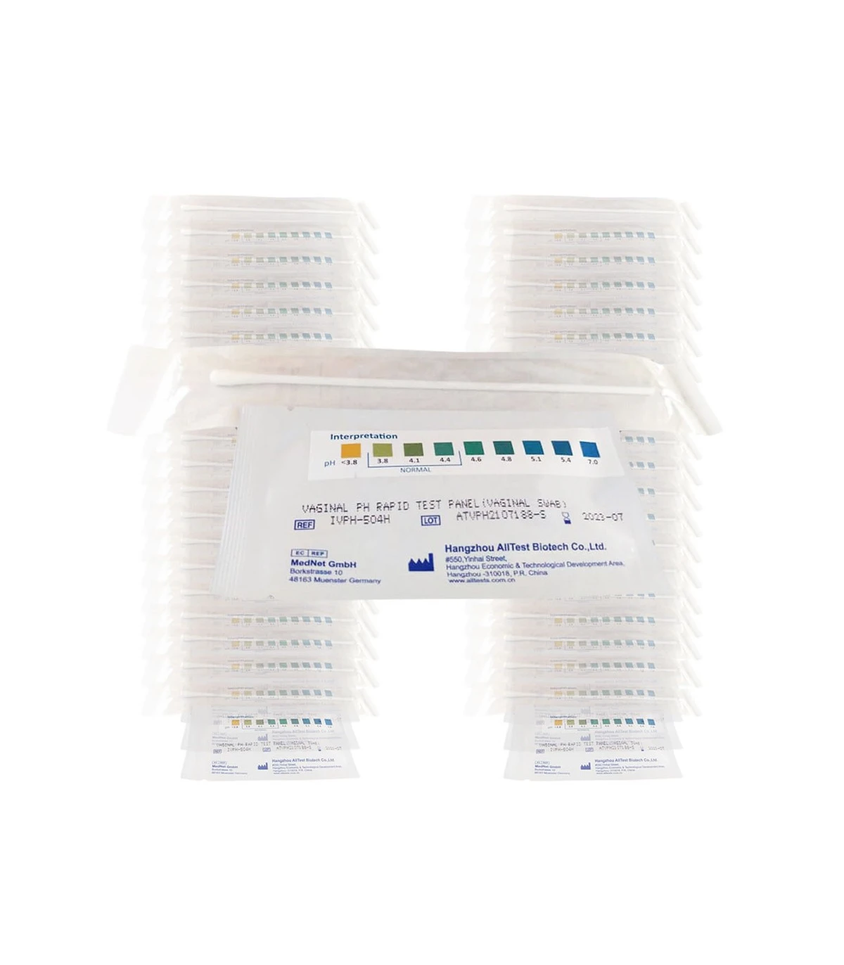 40 τεστ κολπικού PH JusChek 2 40 τεστ κολπικού PH JusChek